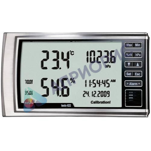 Поверка прибора комбинированного Testo-622, Testo-623