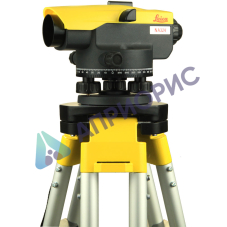 Комплект оптический нивелир Leica NA 324 штатив рейка - 3 в 1 с поверкой