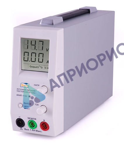 Поверка источника питания АКИП-1103