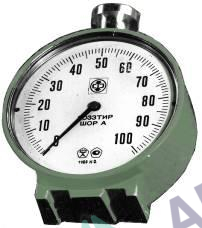 Поверка прибора для измерения твердости резины по Шору А