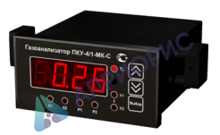 ПКУ-4/1-МК-СЩ газоанализатор (измеритель-регулятор) диоксида углерода одноканальный стационарный (щитовое исполнение)