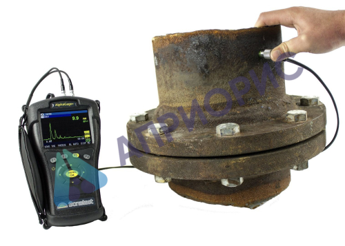 Поверка ультразвукового толщиномера AlphaGage+