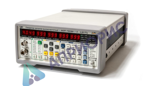 Поверка генератора высокочастотного АКИП-7SG384