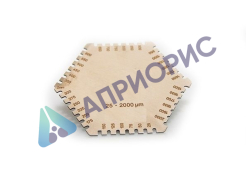 Elcometer 3236 гексагональная гребенка для измерения толщины мокрого слоя