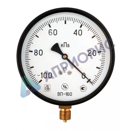 Поверка манометров и вакуумметров избыточного давления показывающие МП-63, МП-100, МП-160, ВП-100 и ВП-160