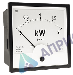 Поверка ваттметра варметра Ц42303