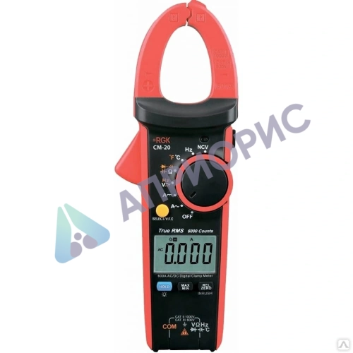 Токовые клещи RGK CM-20 с поверкой