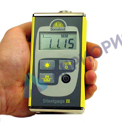 Поверка ультразвукового толщиномера Steelgage II