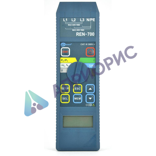 Поверка анализатора-регистратора качества электроэнергии с функцией измерения фликера REN-700