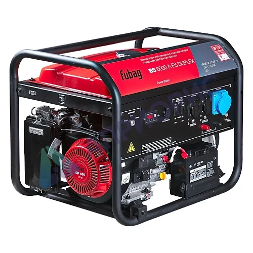 Бензиновый генератор FUBAG BS 8500 A ES DUPLEX