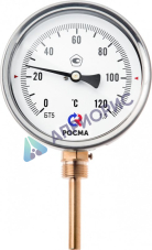 Поверка термометров общетехнического (радиальное присоединение) Тип БТ, серия 211