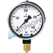 Поверка манометров с трубкой Бурдона, медный сплав модель 213.40