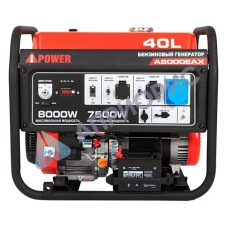 Бензиновый генератор A-iPower A8000EAX