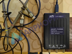 Поверка осциллографа АКИП-72204A