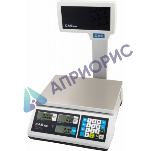 Поверка торговых весов ERJr-6 и ERPlus-6, ERJr-15 и ERPlus-15, ERJr-30, ERPlus-30