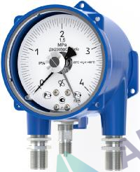 Поверка манометров, вакуумметров, мановакуумметров показывающих сигнализирующих взрывозащищенных ДМ 2005фСг1Exd, ДВ 2005фСг1Exd, ДА 2005фСг1Exd