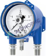 Поверка манометров, вакуумметров, мановакуумметров показывающих сигнализирующих взрывозащищенных ДМ 2005фСг1Exd, ДВ 2005фСг1Exd, ДА 2005фСг1Exd