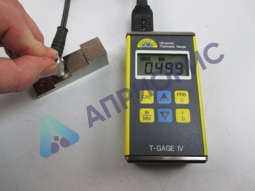 Поверка ультразвукового толщиномера T-Gage IV
