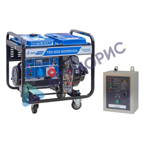 Дизельный генератор TSS SDG 6000EH3A с АВР