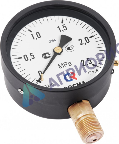 Поверка манометров с электроконтактной приставкой IP 54 Тип ТМ (ТВ, ТМВ), серия 10