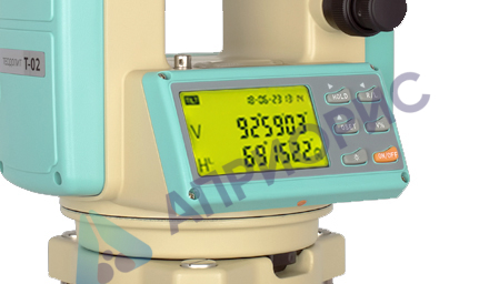 Поверка теодолита электронного RGK T-02