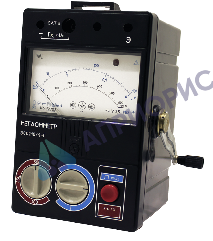 Поверка мегаомметра ЭС0210/1, ЭС0210/2, ЭС0210/3, ЭС0210/1-Г, ЭС0210/2Г, ЭС0210/3-Г