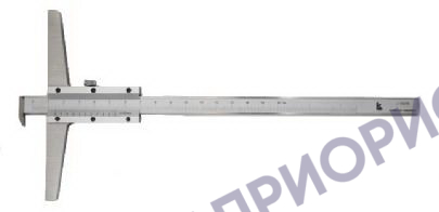 Поверка штангенглубиномера торговой марки «Калиброн» с отсчетом по нониусу и с цифровым отсчетным устройством