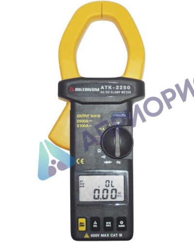 Поверка токовых клещей Актаком АТК-2250