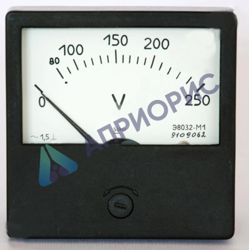 Поверка амперметра вольтметра Э8032-М1