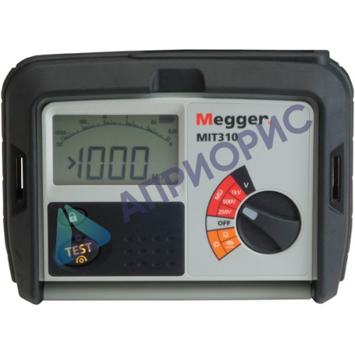 Поверка мегаомметра Megger MIT310