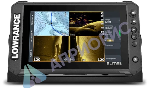 Картплоттер с эхолотом Lowrance ELITE FS 9 с датчиком Active Imaging 3-in-1 Transducer ROW