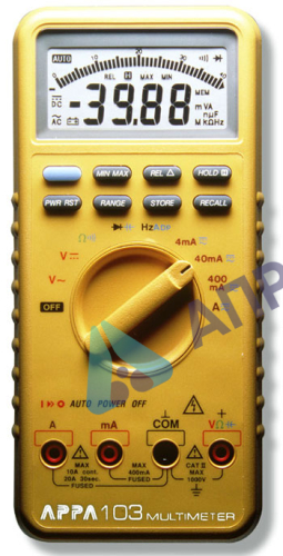 Поверка мультиметра цифрового APPA-101, APPA-103, APPA-105, APPA-105R
