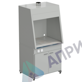 Шкаф для нагревательных печей с тумбой 920х780х1870 мм, цвет изделия - серый, раб. поверхность - КЕРАМИКА