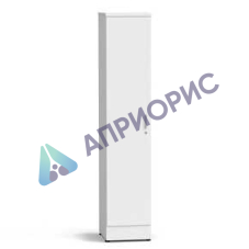 Шкаф для одежды 400х500х2000 мм белый