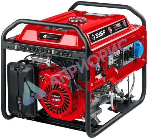 Бензиновый генератор ЗУБР СБ-7000Е