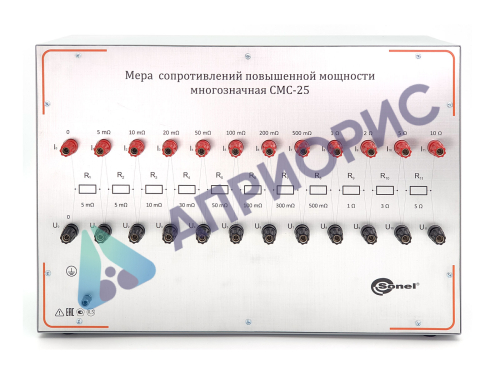 Мера сопротивлений повышенной мощности многозначные СМС-25
