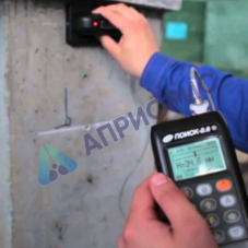 Поверка измерителя толщины защитного слоя бетона ПОИСК-2.6