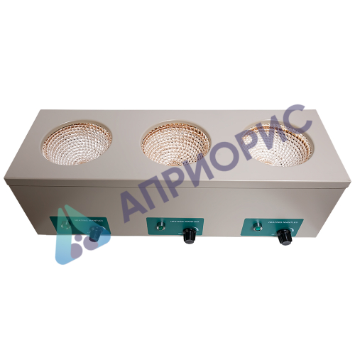 Колбонагреватель Stegler KН-3-500 (3 места по 500 мл, до +450 °C)