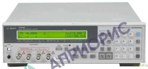 Поверка тераомметра Agilent 4339B