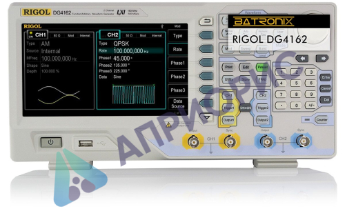 Поверка генератора сигнала произвольной формы DG4202, DG4162, DG4102, DG4072, DG4062