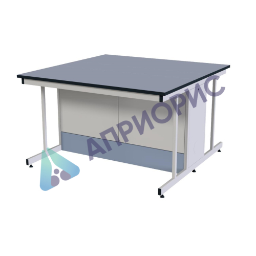 Стол лабораторный островной Пенза (модель S, M, L, XL)