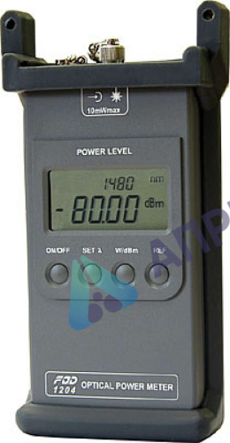 Поверка измерителей оптической мощности портативных FOD-1204, FOD-1204H