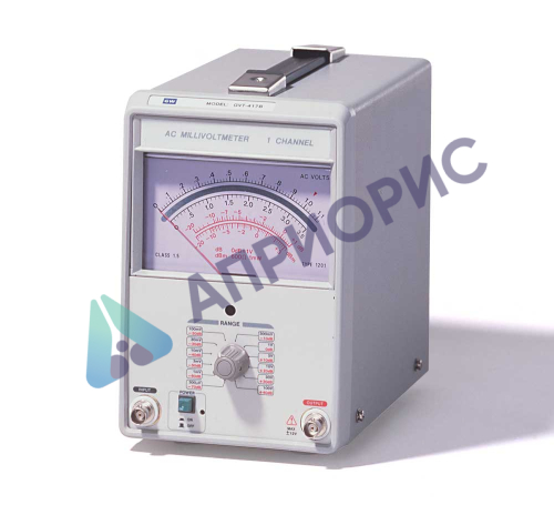 Поверка милливольтметра GVT-417B, GVT-427B