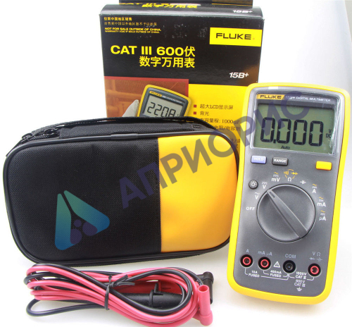 Поверка мультиметра Fluke 15B+