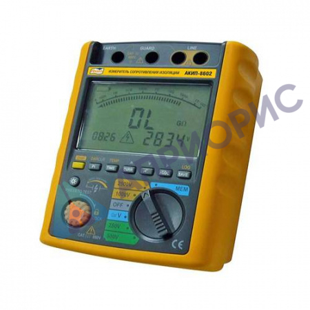 Мегаомметр АКИП-8602