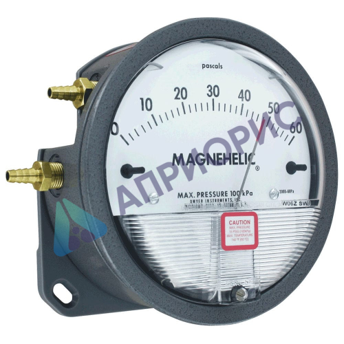 Поверка манометра дифференциального Magnehelic 2000