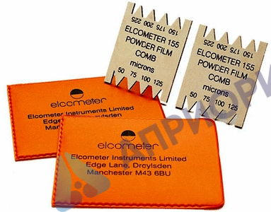 Elcometer 155 гребенка для измерения неполимеризованного порошкового покрытия