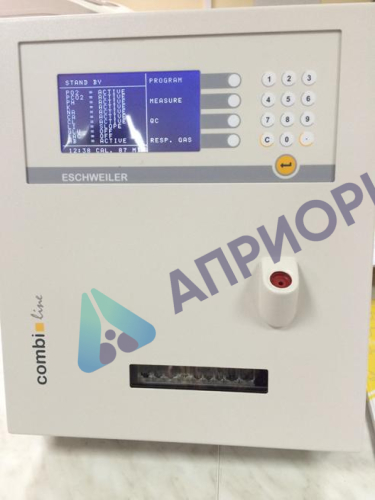 Поверка анализаторов газов крови, электролитов и метаболитов ESCHWEILER мод. MODULAR pro, COMBI line