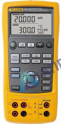 Поверка калибратора процессов многофункционального FLUKE 724, FLUKE 725