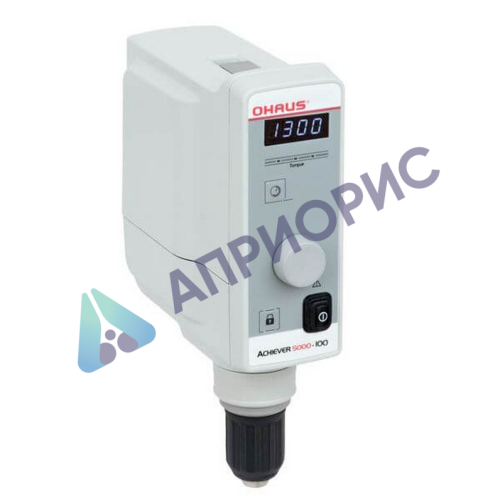 Мешалка верхнеприводная OHAUS Achiever 5000 e-A51ST100 (до 1300 об/мин., до 100 л., 70000 мПа•с) Мешалка верхнеприводная OHAUS Achiever 5000 e-A51ST100 (до 1300 об/мин., до 100 л., 70000 мПа•с)